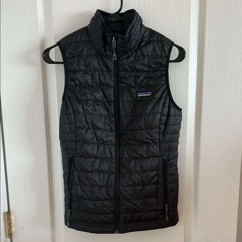 Patagonia Black Nano Puff Vest XS